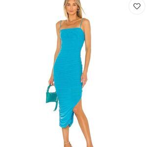 SNDYS Simone Dress in Blue